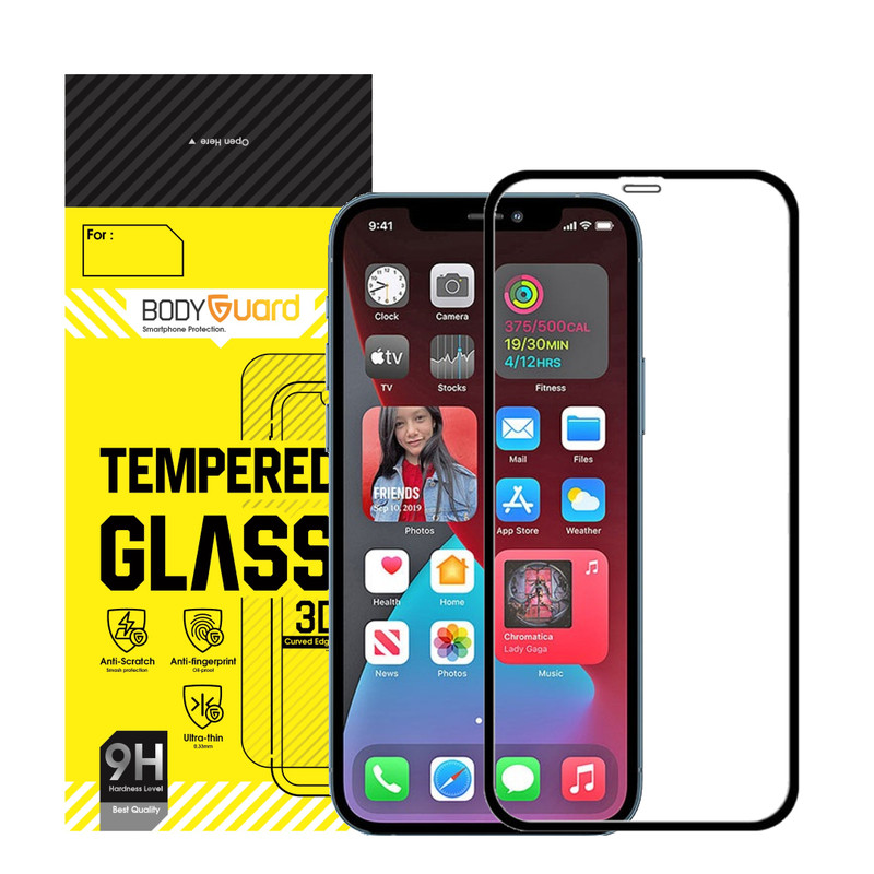 محافظ صفحه نمایش بادیگارد مدل FIP مناسب برای گوشی موبایل اپل iPhone 12 Mini