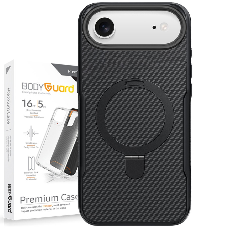 کاور بادیگارد مدل Carbon Stand مناسب برای گوشی موبایل اپل iPhone 17 Air