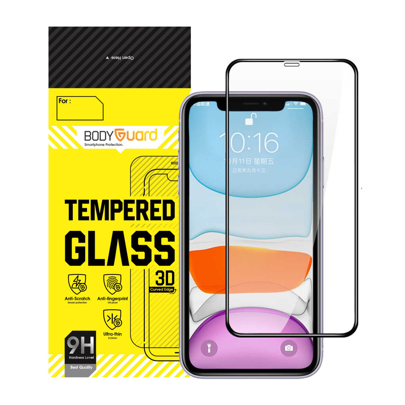 محافظ صفحه نمایش بادیگارد مدل FIP مناسب برای گوشی موبایل اپل iPhone 11