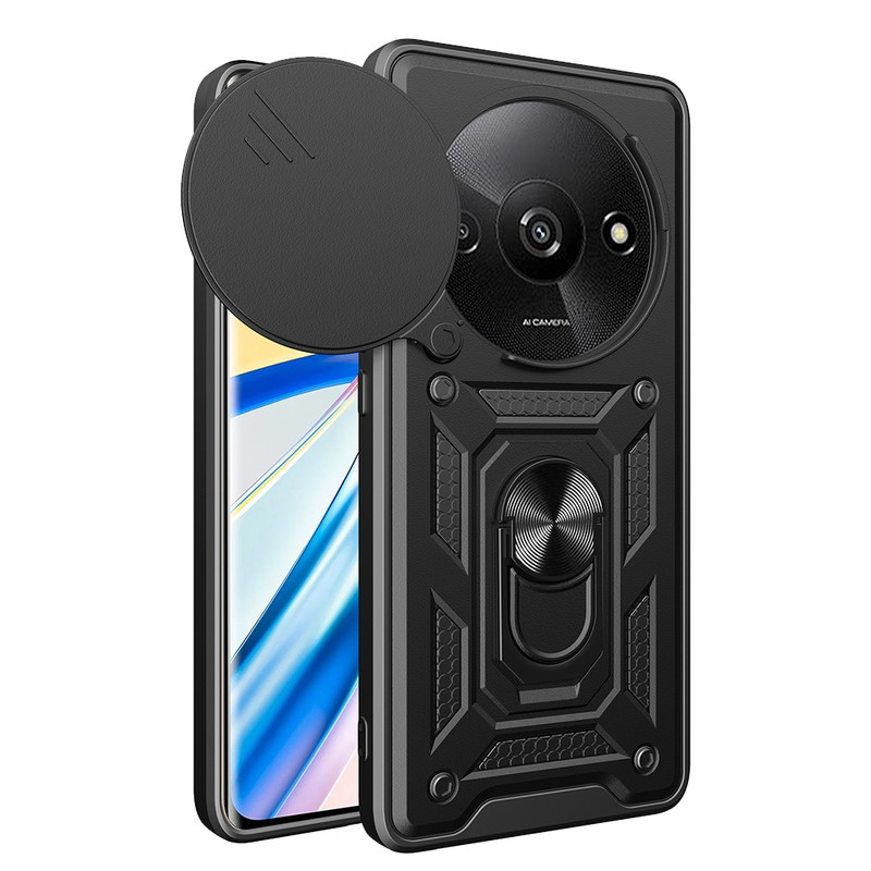 کاور بادیگارد مدل BatMan مناسب برای گوشی موبایل شیائومی Redmi A3 / A3X 