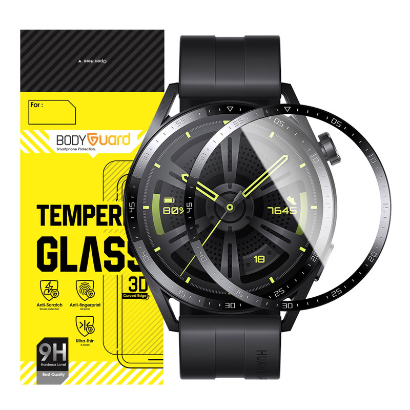 محافظ صفحه نمایش بادیگارد مدل PMMA مناسب برای ساعت هوشمند هوآوی GT 3 46 mm
