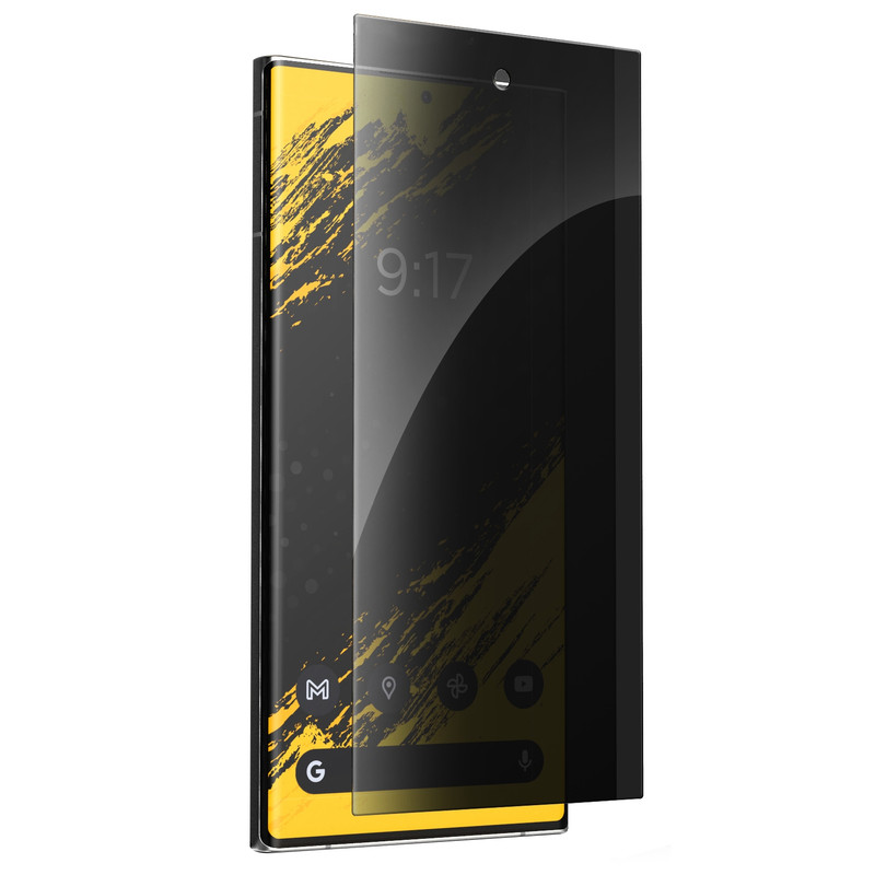 محافظ صفحه نمایش حریم شخصی بادیگارد مدل PS مناسب برای گوشی موبایل سامسونگ Galaxy S24 Ultra