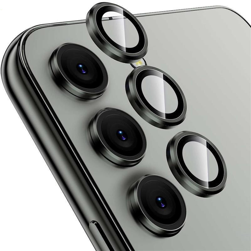 محافظ لنز دوربین شیشه‌ای بادیگارد مدل رینگی مناسب برای گوشی موبایل سامسونگ Galaxy S25 FE