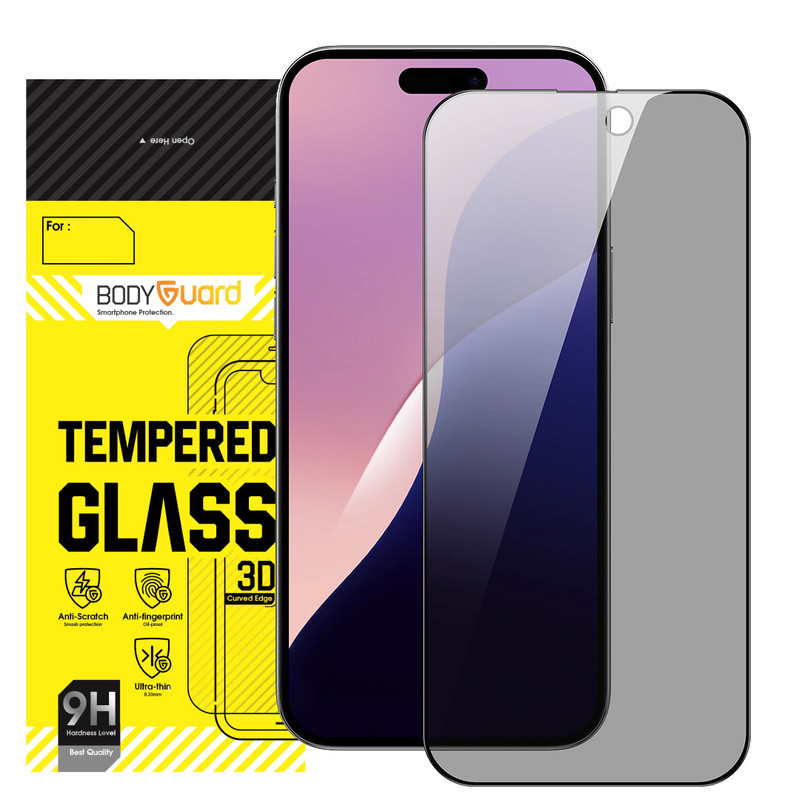 محافظ صفحه نمایش حریم شخصی بادیگارد مدل PiP مناسب برای گوشی موبایل اپل iPhone 17 Pro Max