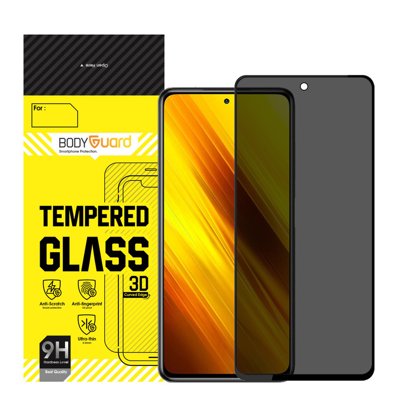 محافظ صفحه نمایش حریم شخصی بادیگارد مدل PX مناسب برای گوشی موبایل شیائومی Poco X3