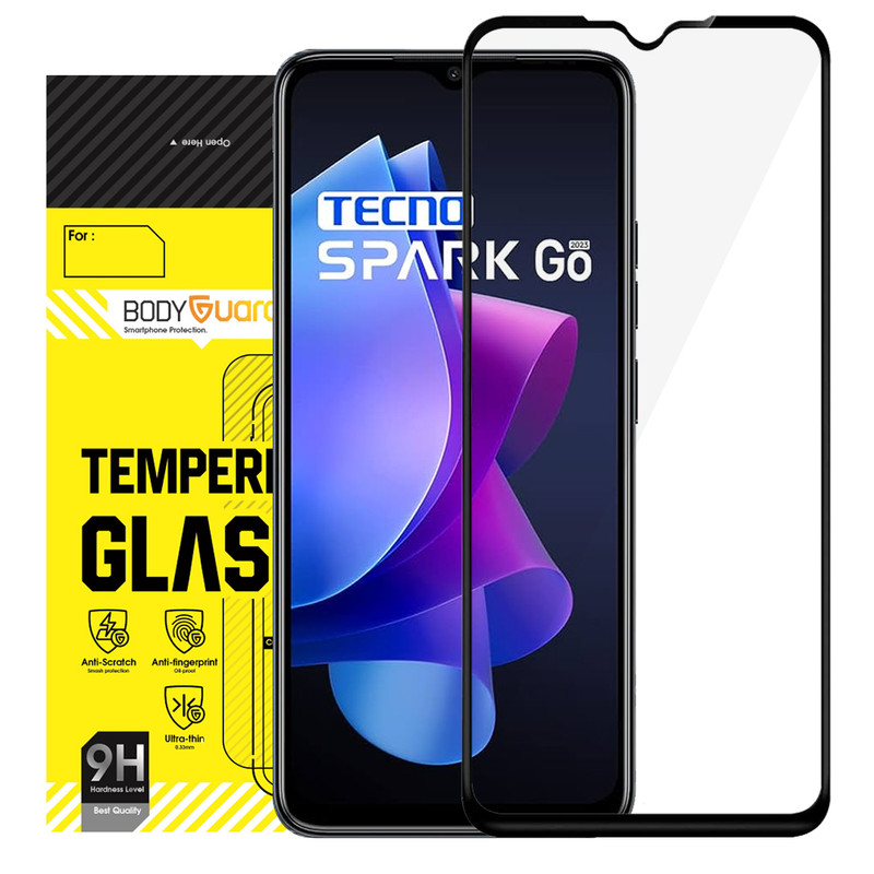 محافظ صفحه نمایش شیشه ای بادیگارد مدل FTEC مناسب برای گوشی موبایل تکنو Tecno Spark Go 2023