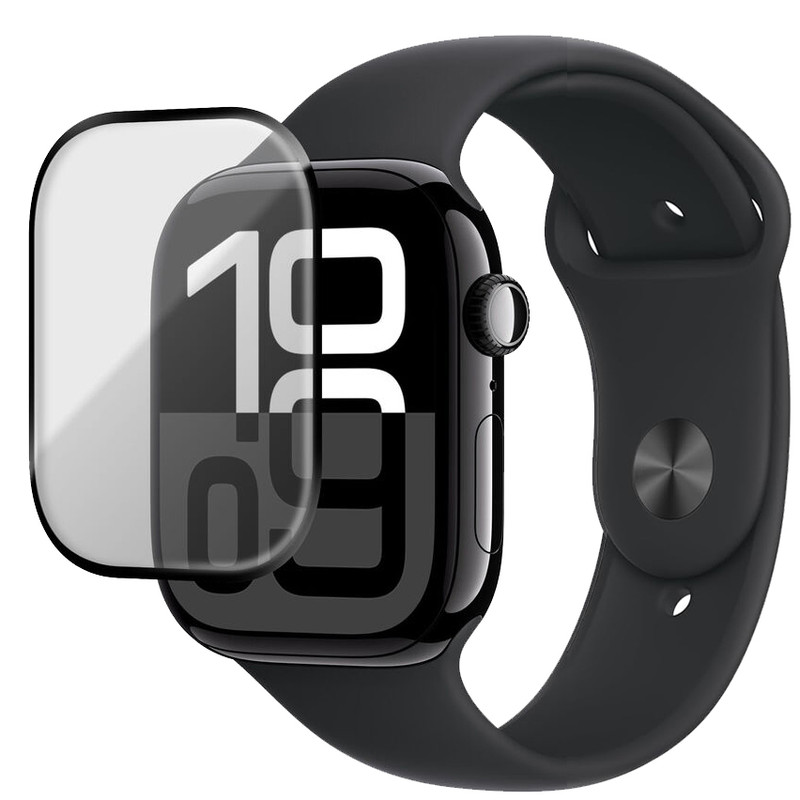 محافظ صفحه نمایش بادیگارد مدل PMMA مناسب برای اپل واچ سری 10 سایز 42 میلی متری