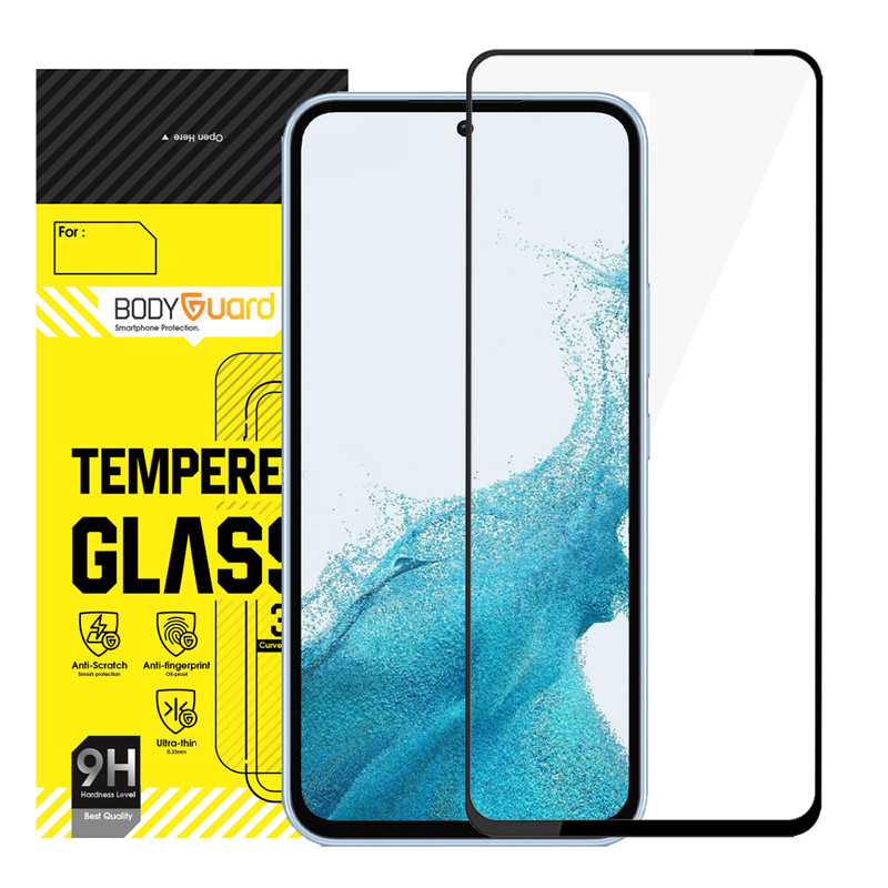 محافظ صفحه نمایش شیشه ای بادیگارد مدل FS مناسب برای گوشی موبایل سامسونگ Galaxy F54 / M54