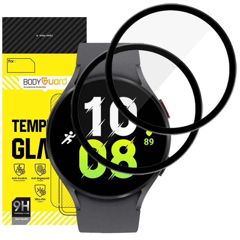 محافظ صفحه نمایش بادیگارد مدل PMMA مناسب برای ساعت هوشمند سامسونگ Galaxy Watch 5 44mm R915 بسته 2 عددی