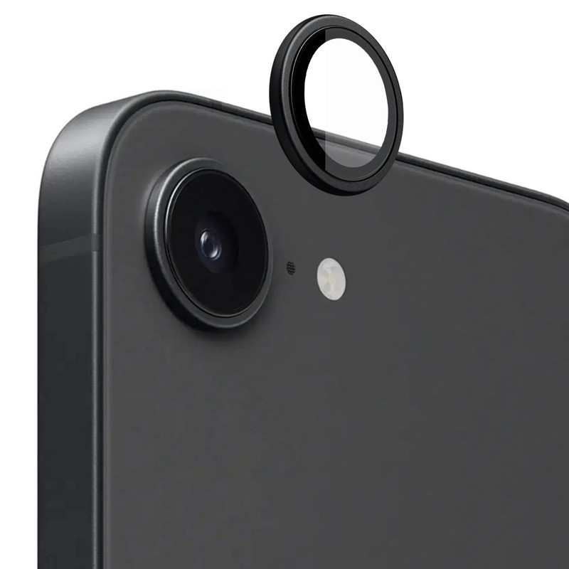 محافظ لنز دوربین بادیگارد مدل رینگی مناسب برای گوشی موبایل اپل iPhone 16e