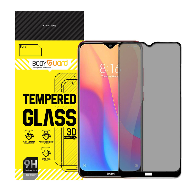 محافظ صفحه نمایش حریم شخصی بادیگارد مدل PX مناسب برای گوشی موبایل شیائومی Redmi 8A