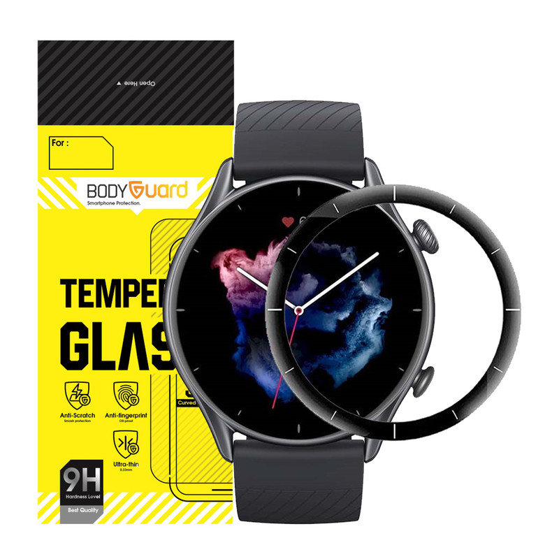محافظ صفحه نمایش بادیگارد مدل PMMA مناسب برای ساعت هوشمند امیزفیت Amazfit GTR 3
