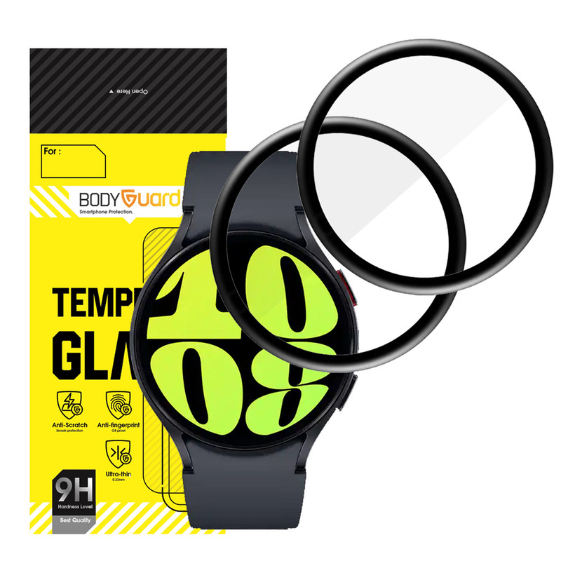 محافظ صفحه نمایش بادیگارد مدل PMMA مناسب برای ساعت هوشمند سامسونگ Galaxy Watch 6 40 mm  بسته 2 عددی