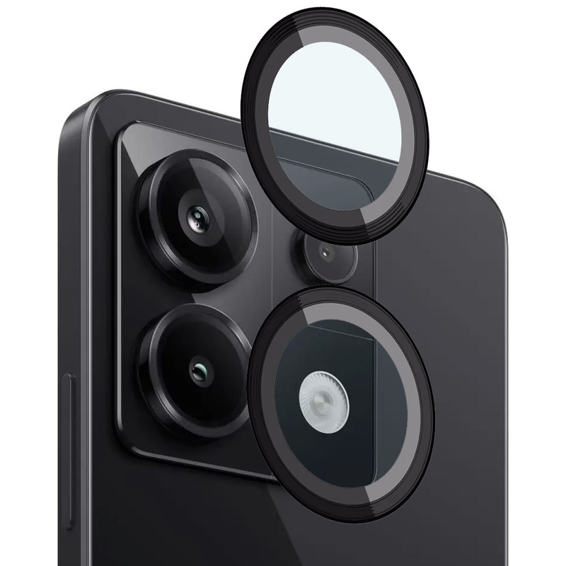 محافظ لنز دوربین بادیگارد مدل رینگی مناسب برای گوشی موبایل شیائومی Redmi Note 13 Pro 5G