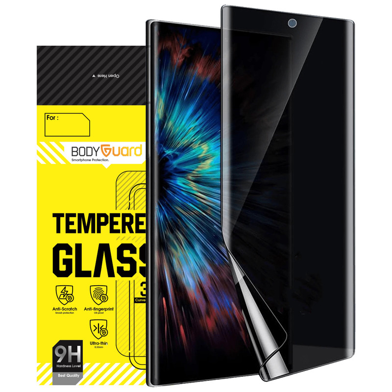 محافظ صفحه نمایش حریم شخصی بادیگارد مدل HydroGel مناسب برای گوشی موبایل سامسونگ Galaxy S24 Ultra