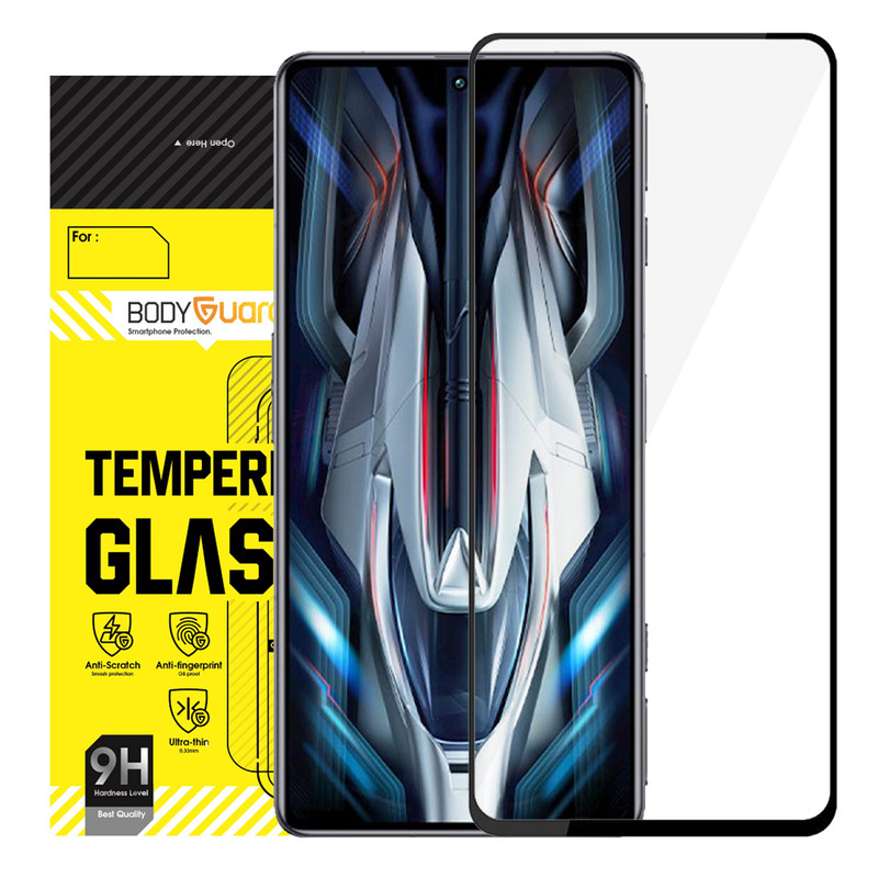 محافظ صفحه نمایش شیشه ای بادیگارد مدل FX مناسب برای گوشی موبایل شیائومی K50 Gaming / Poco F4 GT