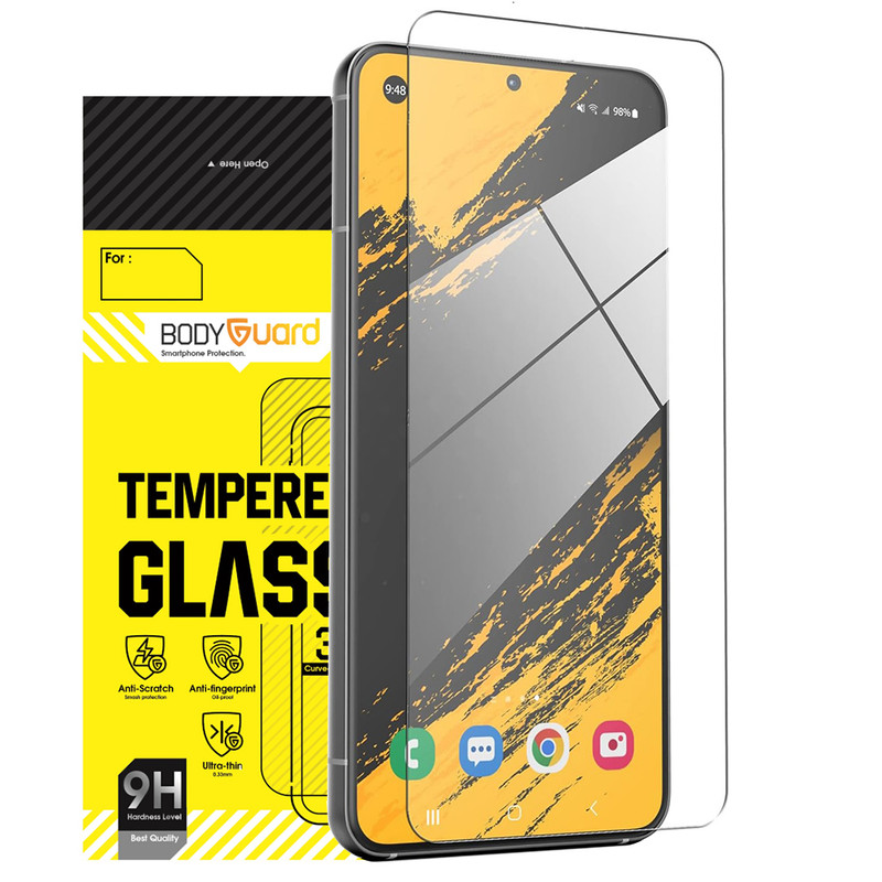 محافظ صفحه نمایش شیشه ای بادیگارد مدل FS مناسب برای گوشی موبایل سامسونگ Galaxy S25 Edge