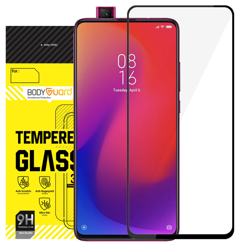 محافظ صفحه نمایش شیشه ای بادیگارد مدل FX مناسب برای گوشی موبایل شیائومی Mi 9T / Mi 9T Pro