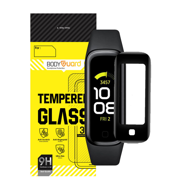 محافظ صفحه نمایش بادیگارد مدل PMMA مناسب برای ساعت هوشمند سامسونگ Galaxy Fit 2