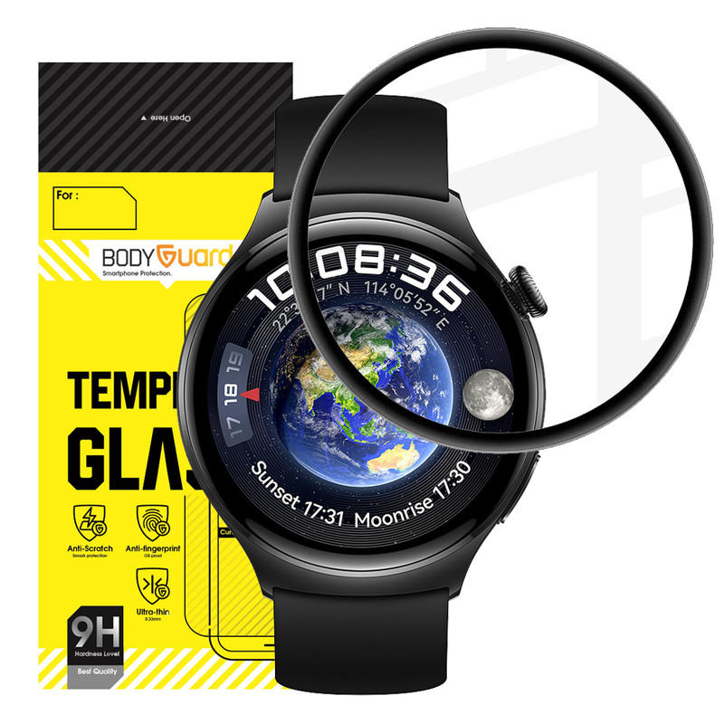 محافظ صفحه نمایش بادیگارد مدل PMMA مناسب برای ساعت هوشمند هوآوی Watch 4
