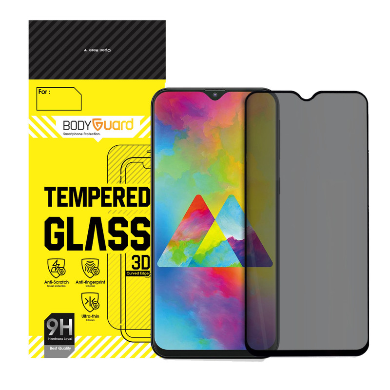 محافظ صفحه نمایش حریم شخصی بادیگارد مدل PS مناسب برای گوشی موبایل سامسونگ Galaxy M10