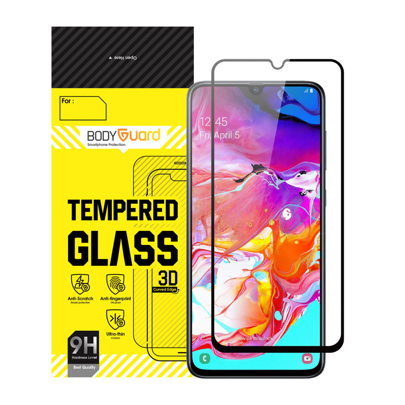 محافظ صفحه نمایش بادیگارد مدل FS مناسب برای گوشی موبایل سامسونگ Galaxy A70S