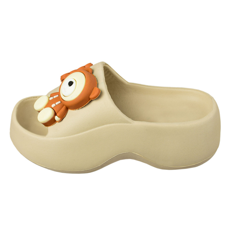 دمپایی دخترانه پایون مدل TEDDY BEAR NCF.3688