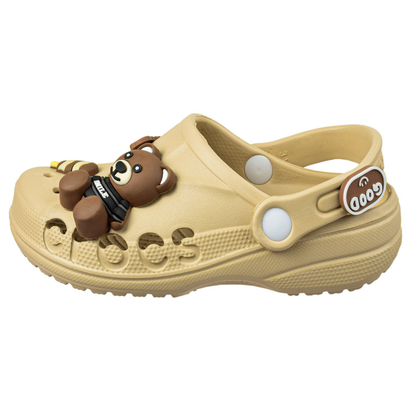 صندل پسرانه مدل گود تدی NCF.3709 رنگ نسکافه‌ای