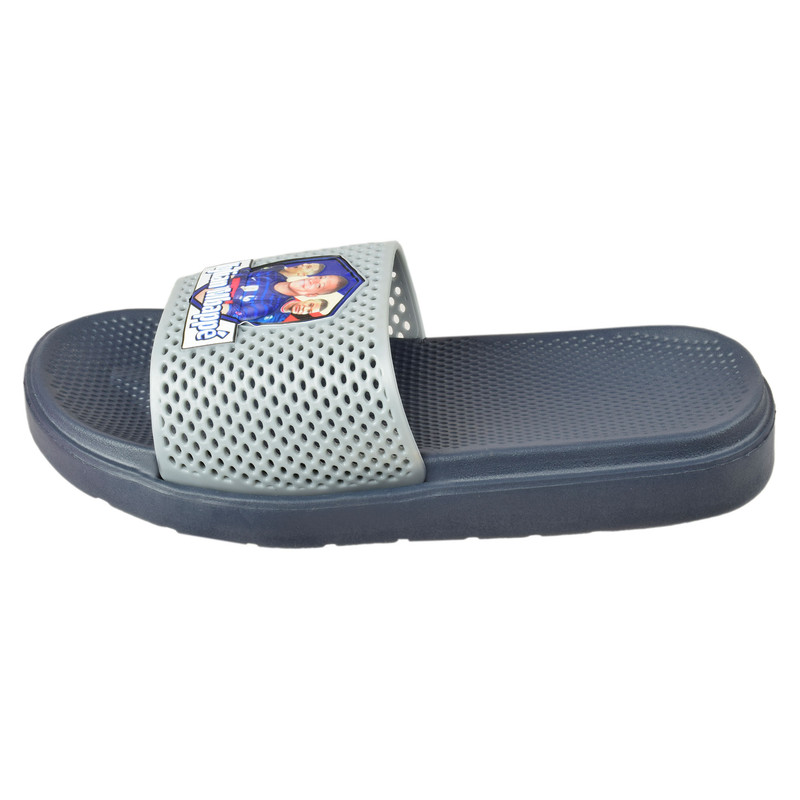 دمپایی پسرانه مدل کلین امباپه GRY.3731