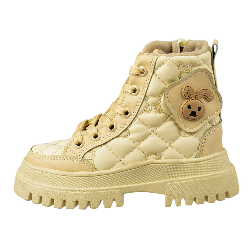 نیم‌بوت دخترانه مدل خرگوشی زیپی CR.3728