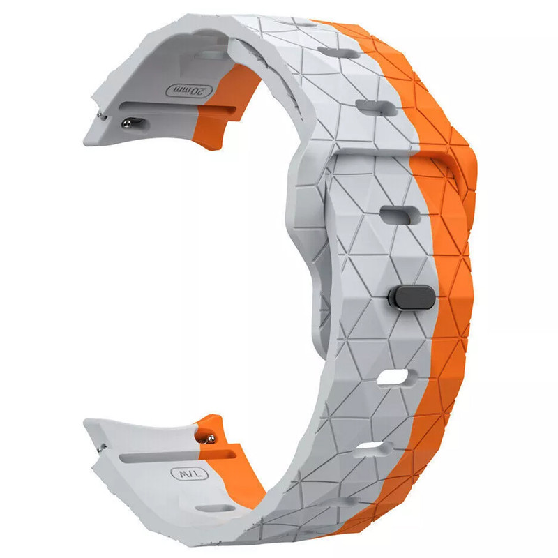 بند اسپریگ مدل Loz dual ORG مناسب برای ساعت هوشمند سامسونگ Galaxy Watch 4/5/6/7/FE size 40/43/44/46/47mm