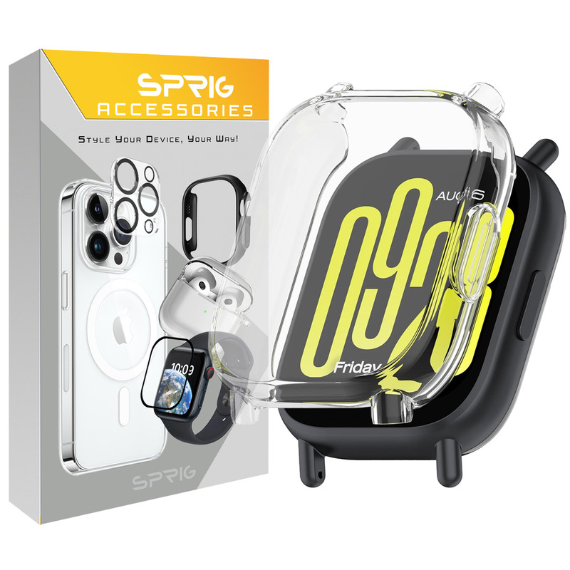 کاور اسپریگ مدل Jelly Protective مناسب برای ساعت هوشمند شیائومی Redmi Watch 5 Active