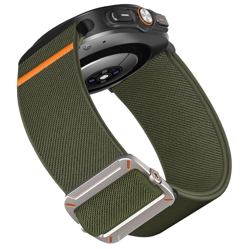 بند اسپریگ مدل Fabric Elastic مناسب برای ساعت هوشمند سامسونگ Galaxy Watch 7 ultra 47mm