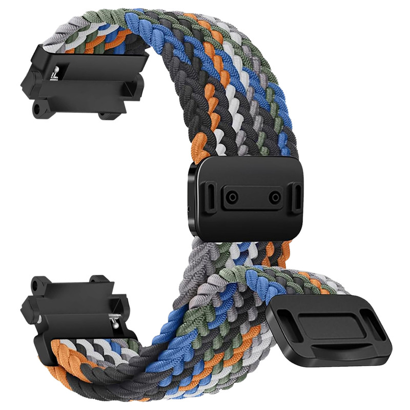 بند اسپریگ مدل Braided solo Magnet TRX مناسب برای ساعت هوشمند امیزفیت Trex 2 47mm