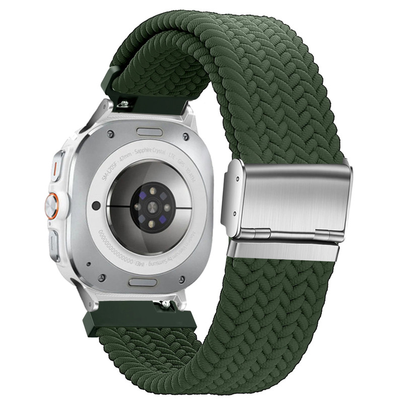 بند اسپریگ مدل Braided SGK مناسب برای ساعت هوشمند سامسونگ Galaxy Watch 7 Ultra 47mm