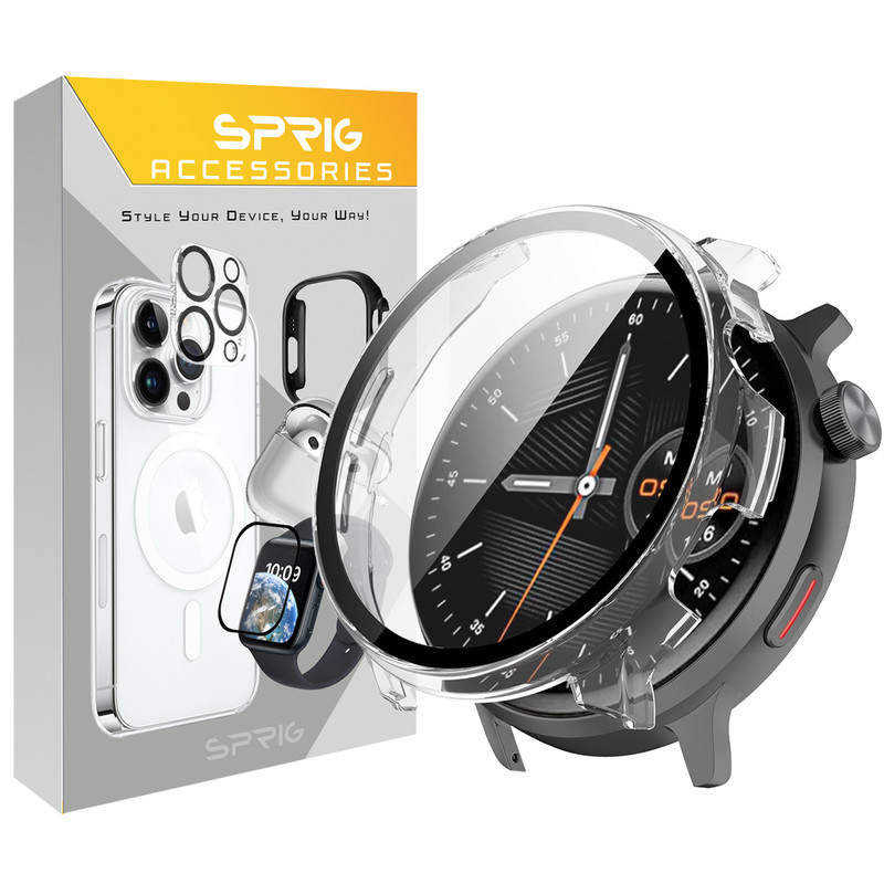 کاور اسپریگ مدل Hard Protection مناسب برای ساعت هوشمند شیائومی Mibro Lite 2 / Watch Lite 2