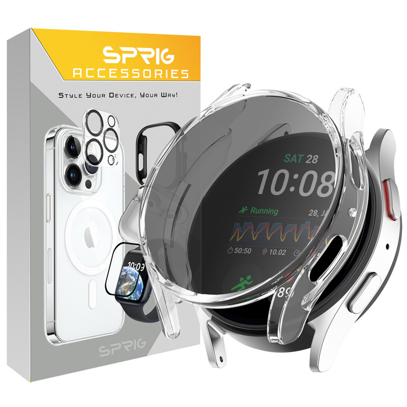 کاور اسپریگ مدل Privacy Guard مناسب برای ساعت هوشمند سامسونگ Galaxy Watch 7 40mm