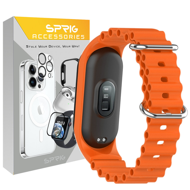 بند اسپریگ مدل Ocean MI مناسب برای ساعت هوشمند شیائومی Mi band 3/4/5/6/7