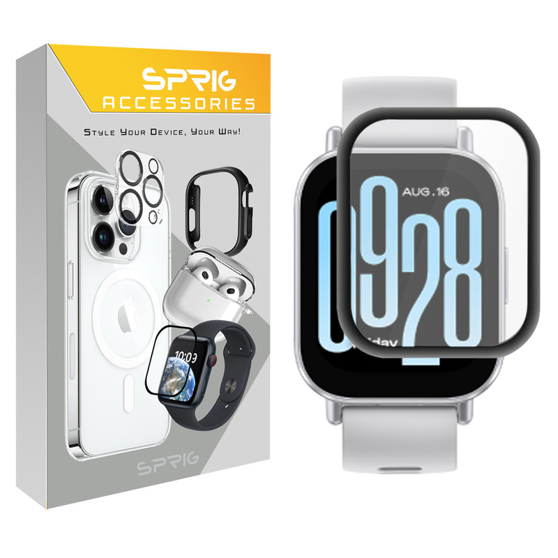 محافظ صفحه نمایش اسپریگ مدل Pmma-SPG مناسب برای ساعت هوشمند شیائومی Redmi Watch 5 Active