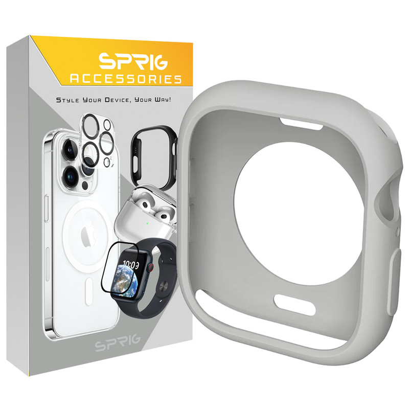 کاور اسپریگ مدل Jelly-Protective مناسب برای اپل واچ Series 10 46mm Aluminum