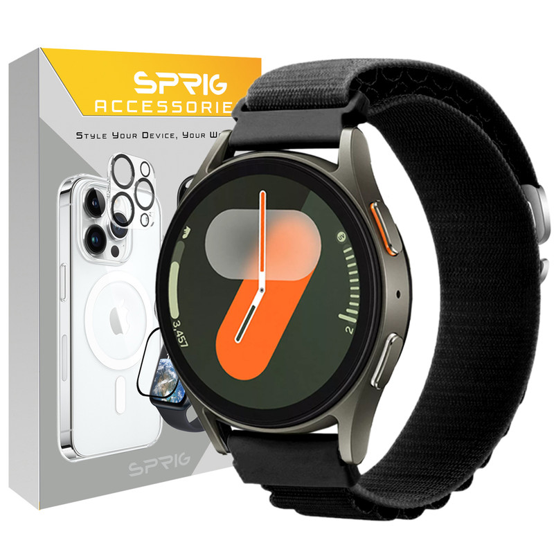 بند اسپریگ مدل Loop Alpine مناسب برای ساعت هوشمند سامسونگ Galaxy Watch 7 40mm / Watch 7 44mm / Watch FE 40mm
