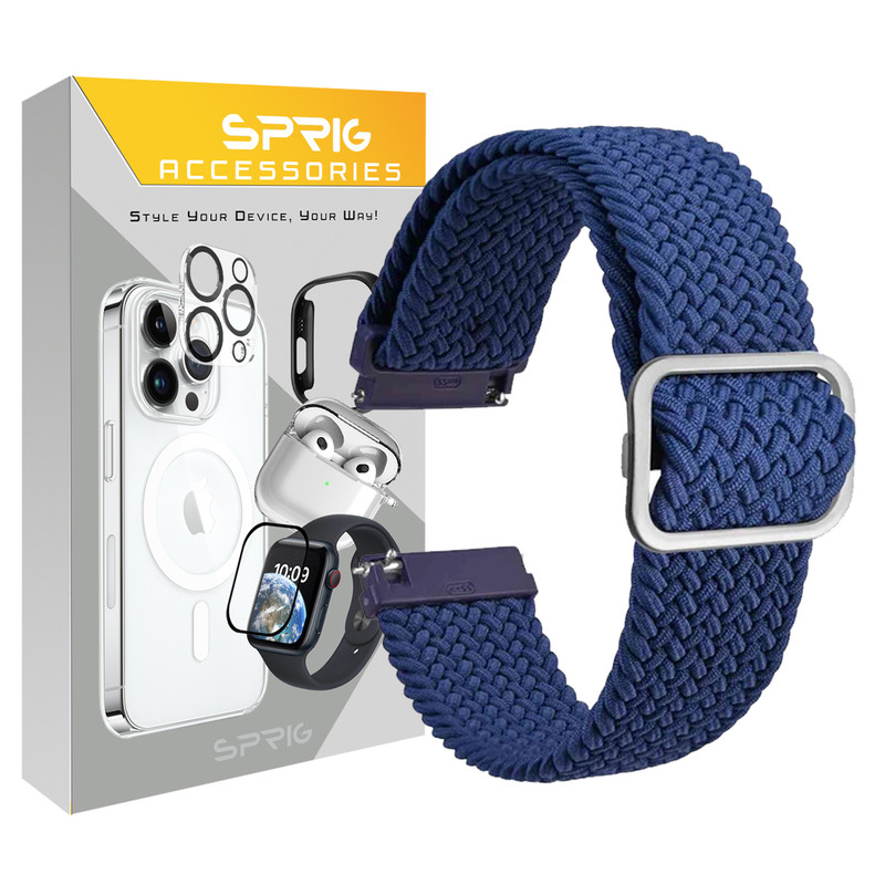 بند اسپریگ مدل Solo Braid TW مناسب برای ساعت هوشمند امیزفیت GTR 2 / GTR 2E / Stratos