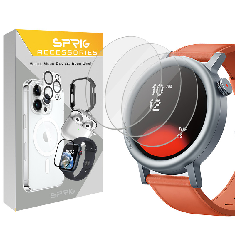 محافظ صفحه نمایش اسپریگ مدل SH-SPG مناسب برای ساعت هوشمند ناتینگ CMF Watch Pro 2 مجموعه 3 عددی