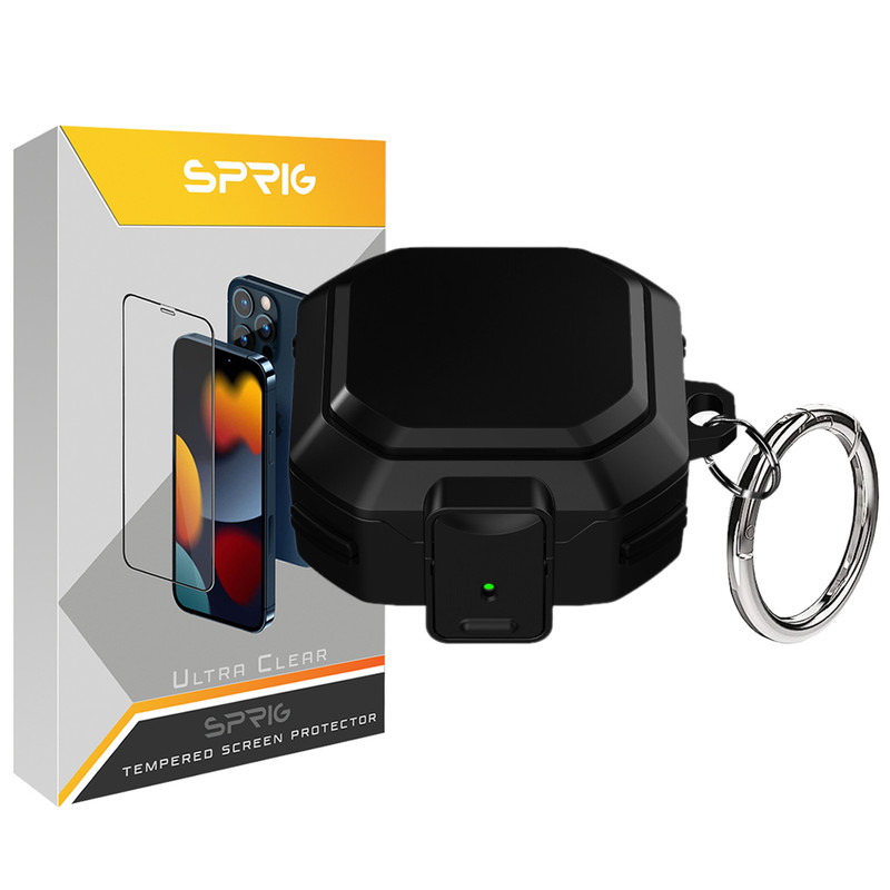 کاور اسپریگ مدل EggShell مناسب برای کیس سامسونگ Galaxy buds 2 / buds pro / buds live / buds 2 Pro