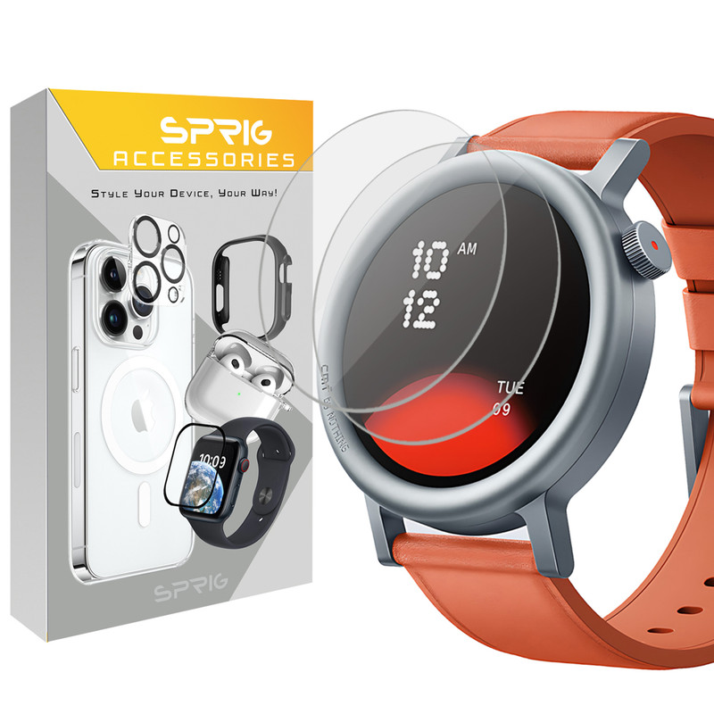محافظ صفحه نمایش اسپریگ مدل SH-SPG مناسب برای ساعت هوشمند ناتینگ CMF Watch Pro 2 مجموعه 2 عددی