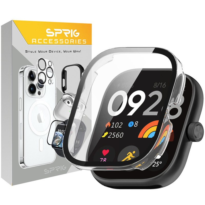 کاور اسپریگ مدل Hard Protection مناسب برای ساعت هوشمند شیائومی Redmi Watch 4