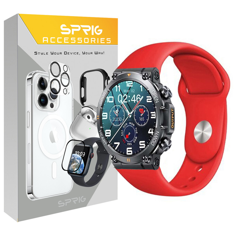 بند اسپریگ مدل SIC مناسب برای ساعت هوشمند هپی تاچ K59 / K59 Pro