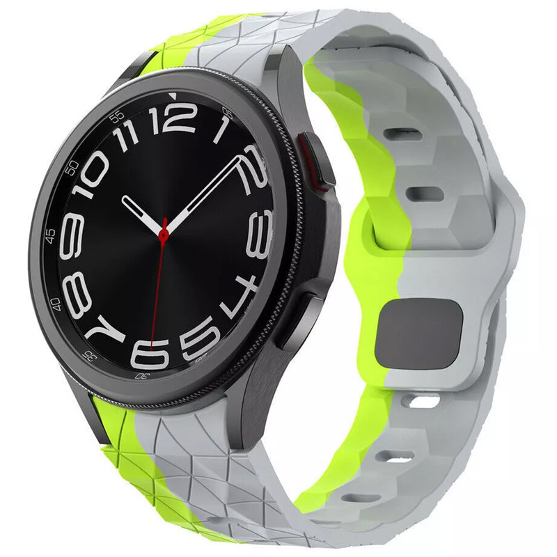 بند اسپریگ مدل Loz dual ORG مناسب برای ساعت هوشمند سامسونگ Galaxy Watch 4 40mm / Watch 4 44mm / Watch 4 Classic 42mm / Watch 4 Classic 46mm