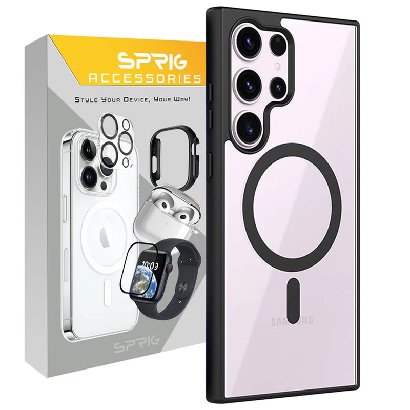 کاور اسپریگ مدل Bumper Magsafe مناسب برای گوشی موبایل سامسونگ Galaxy S22 Ultra