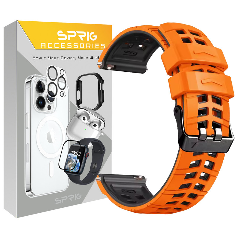 بند اسپریگ مدل Rebit Silicone مناسب برای ساعت هوشمند شیائومی Redmi Watch 5 Active / Watch 5 Lite